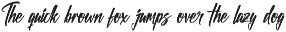 Hidden Chills Bold Brush Font preview