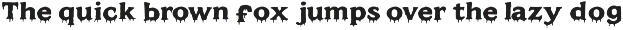 Midnight Ooze Creepy Horror Font preview