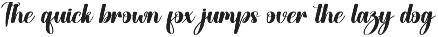 Angista | Script Font preview