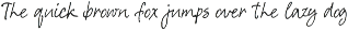 Pen Ink Script font Simple Things preview