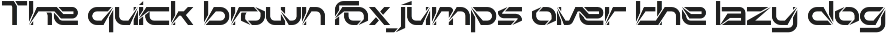Radically Changed - Futuristic Font preview