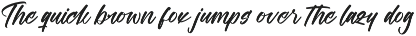 Theglath Bold Calligraphy Font preview