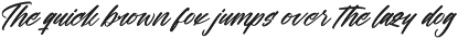 Theglath Bold Calligraphy Font preview