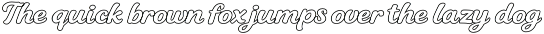 Raylin is a bold handwritten script preview