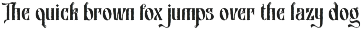 Zaphyre Antique Font preview