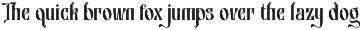 Zaphyre Antique Font preview