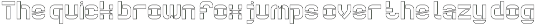 Big Space font preview