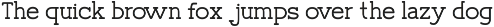 Yorkyra Classic Typewritter Font preview