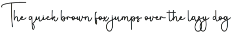 Dahlia Calligraphy preview