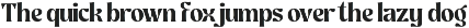 Ghadir, Botanical Display Font preview