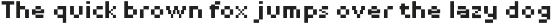 Gridbit - Bitmap Pixel Font preview