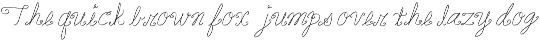 Canal Cursive Amsterdam Font preview