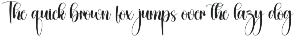 Listing | Script Font preview