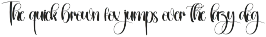 Winterday | Script Font preview