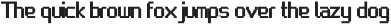 Grid Hunter Pixel Font preview