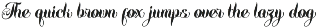 Muffisoy Script preview