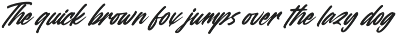 Heighaps Wastone Modern Brush Font preview