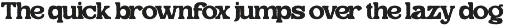 Bushi Retro - Food Logo Extrude Font preview