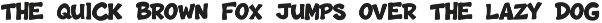 Thont Terus Playful Display Font preview