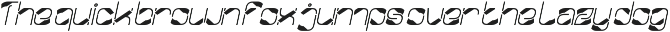 Metropolis Music font preview