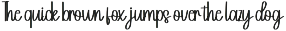 Handmade Font preview