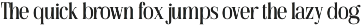 Elanova Serif preview