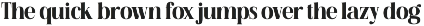 Elanova Serif preview
