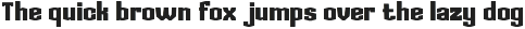 Brogame Bold Gaming Display Font preview