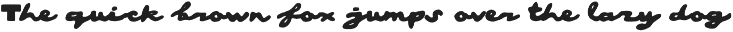Late Cinema Soft Handwritten Script font preview