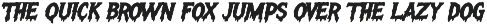 Eyeball Soup - Hand Drawn Drip Font preview