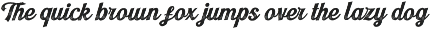 Scriptball Rough Font preview