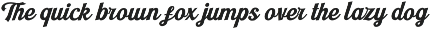 Scriptball Font preview