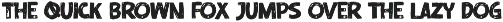 Chaotic Sans – Distressed Display preview