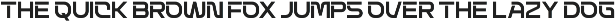 Techetic Human Futuristic Font preview
