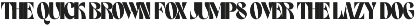 Flores - Modern Display Font preview