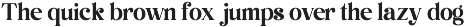 Author - Modern Serif Font preview