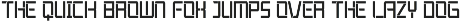 Pulseon Futuristic Display Font preview