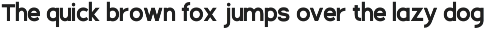 Tangeren Unique Bold Sans Serif Font preview