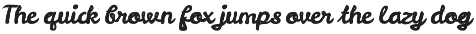 Notely Bold Brush Handwriting Font preview