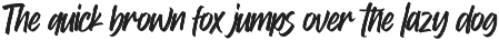 Brushed Letters - Hand Drawn Brush preview