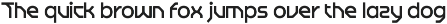 CS General – Futuristic Display Font preview