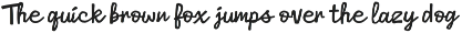 Valerie Camilla - Organic Font preview