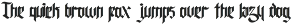 Odgar Blackletter font preview