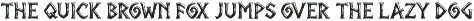 Baldur Typeface font preview
