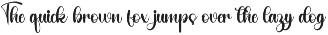 Valentine Bouquet font preview
