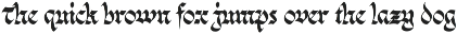 Fairyesta - Blackletter Gothic Font preview