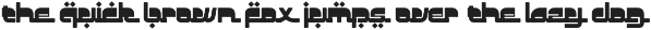 Busta - Arabic Style Display font font preview