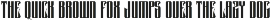 Qiropt Bold Modern Blackletter Font preview