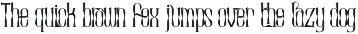 Radiation Structure - Condensed Font preview