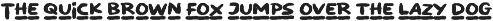 Hustle Jungle - Ligature Rough Font preview